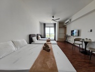 Pangsapuri  m² dengan 1 bilik tidur dan 1 bilik mandi peribadi di Kepayan (High Floor|Near Airport|C