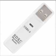 Others - USB3.0讀卡器 sd/tf高速電腦USB內存大小卡二合一多功能讀卡器（白色）