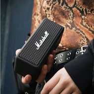 Marshall Emberton II Portable Speaker - Black / Black &amp; Brass | Wireless Bluetooth Speaker