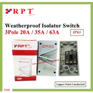 Isolator Switch (Weatherproof Surface Switch) 20A /35A /63A