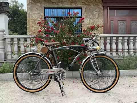 26ich Hot Mature Man's Bike Cruiser Bike Single Speed Retro Bike Vintage Style Drum Brakes