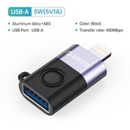 [ส่งจากไทย-ออกใบกำกับได้] ORICO อะแดปเตอร์แปลง USB 3.0 Type-C OTG Type C USB C ตัวผู้ เป็น USB ตัวเมีย สําหรับ Macbook Xiaomi Samsung S20 USBC OTG (WLC)