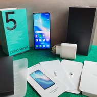 Oppo Reno5 8/128gb Second Fullset