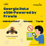 Georgia eSIM Data Roaming | High-Speed Data | Topup Available | QR Code via Email- Powered by Frewie