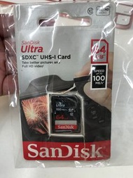 SanDisk Ultra 100mb/s SDXC記憶卡 - 64GB (SDSDUNR-064GB)