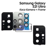 Original Rear Camera Lens Glass Samsung Galaxy S21 Ultra / SM-G998B / SM-G998B/DS / SM-G998U / SM-G9