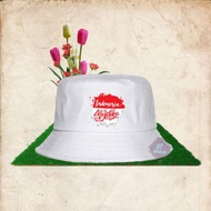 Men's Bucket Hat UnisexWanita Distro INDONESIA INDEPENDENCE INDONESIA AUGUST 17, 02 custom Indonesia