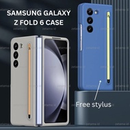 Samsung Galaxy Z Fold 6 Case Bumper Flagship Case + Stylus Z Fold 6
