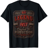 Men's cotton T-shirt Vintage 1957 Limited Edition Shirt 69 Year Old 69th Birthday T-Shirt