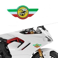 3D Resin Motorcycle Car Front Fairing Decals Italy Yellow Bee Sticker Case Motorcycle Body Sticker