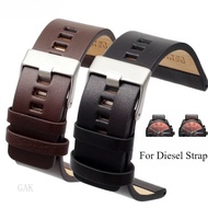 Exquisite Elegant Genuine Leather Watchbands for Diesel Dz4343 Dz4405 Dz7257 Dz4423 Breathable Strap