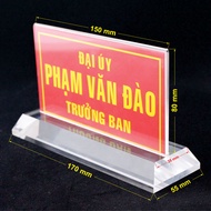 [HCM] BẢNG CHỨC DANH ĐỂ BÀN - Bảng Tên Giám Đốc - Bảng chủ tịch