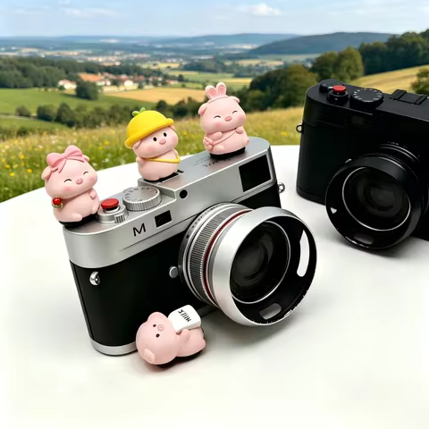 Cute pig Hot Shoe Cover for Leica Q2 Fuji X100V X-T5 Sony ZV-1 Canon EOS R5 Nikon Z5 Camera Accessor