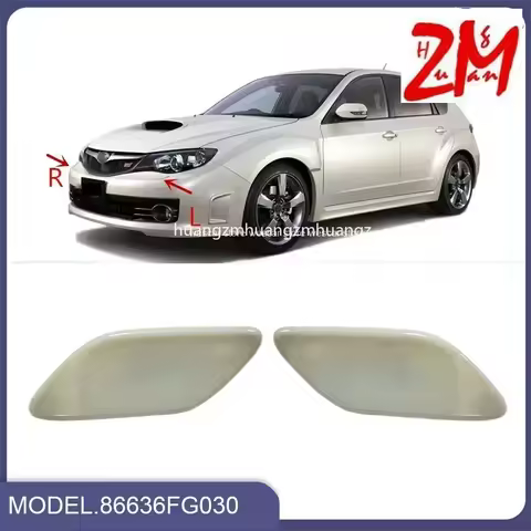 For Subaru Impreza WRX STI 2008-2011 New Front Headlight Washer Nozzle Cover Headlamp Water Spray Je