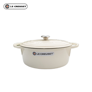 LE CREUSET cool color enamel pot stew pot cookware home fish pot stew pot oval pot 31cm cast iron pot