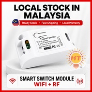 Smart Life APP WiFi + RF 433Mhz Relay Switch Module with Timer