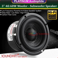 Speaker Subwoofer 3 Inch Woofer Hifi Speaker Hh Quality Import