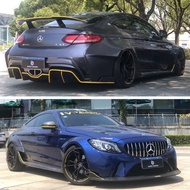 High Quality W205 Mercedes-Benz Modification Wide Bodykit C class C200 Bumper ,Side Skirt,Spoiler,Ho