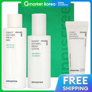 INNISFREE(Innisfree) | ชุดผลิตภัณฑ์บำรุงผิวหน้า Innisfree Forest For Men Fresh Skincare 2 ชิ้น