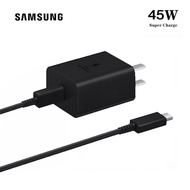 Gan ที่ชาร์จ Samsung ใหม่อะแดปเตอร์ PD ชาร์จเร็วสุดๆ25วัตต์พร้อมสายเคเบิ้ล3A ชนิด C EP-TA2510แท่นชาร