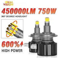 H7 Led Canbus Car Headlight Bulbs H4 Led Lamp H9 H11 HB3 9005 HB4 9006 H1 9012 Hir2 LED Fog Light 60