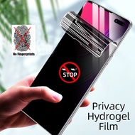 Anti-Spy Privacy Matte Hydrogel Film For Xiaomi Redmi A1 A2 Plus A1+ A2+ Note 13 12 11 Pro Pro+ 5G Note 11S 12S 12R 12T Pro 5G Screen Protector No Fingerprint