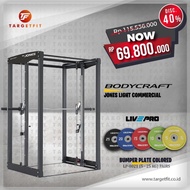 PAKET BODYCRAFT JONES SMITH MACHINE + LIVEPRO COLORED BUMPER 5kg-25kg