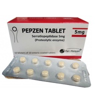 UBAT BENGKAK GUSI,SAKIT KERONGKONG DAN LEBAM PEPZEN TABLET 10S