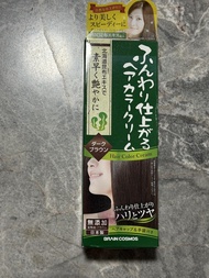 日本製造 利尻昆布 -天然染髮劑染髮＋焗油（深啡色）利尻昆布染白髮