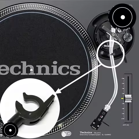 1Pc LP Vinyl Phonograph Tone Arm Base Tonearm Rest For Technics SL1200 SL1210 MK2 MK3 M3D MK5 microT