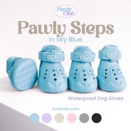 Pawly Steps in Sky Blue | Waterproof Pet Shoes Dog Cat Waterproof Dog Cat Shoes