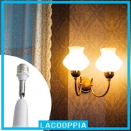 [Lacooppia] E27 Light Socket Extender, Portable 180 Degree Rotating Light Bulb Extension Socket, E27
