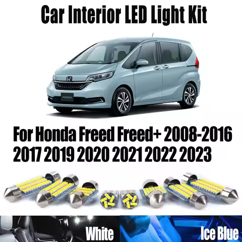 Canbus For Honda Freed Freed+ 2008- 2021 2022 2023 Car Accessories LED Interior Map Dome Reading Bul