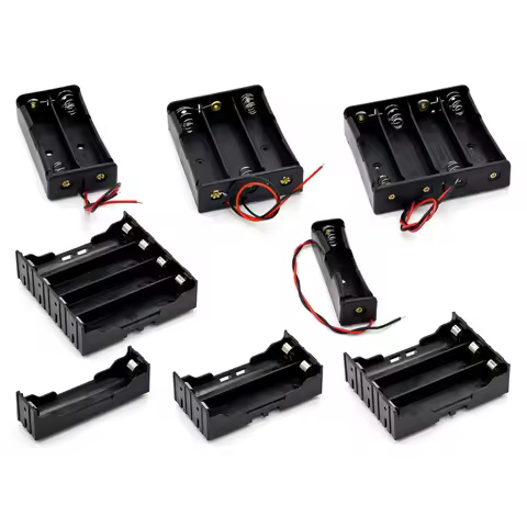 18650 Battery 1/2/3/4 DIY lithium battery case /18650 battery holder / 1/2/3/4 cable