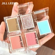 JILL LEEN Eyeshadow 眼影盘百搭单色亮片细闪 Monochrome Eyeshadow Disc Sequins Thin Shining Eyes Matte