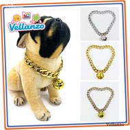 Pet Dog Collar Cuban Chain Dog Chain Dog Collar Lock Dog Chain French Bulldog Pitbull Collar