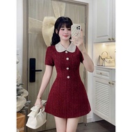 BIGSIZE, SUPER BEAUTIFUL NEW STONE COLLAR DRESS, 2 NEW HOT COLORS, BIGSIZE 60-90KG