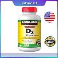 (EXP.03/2026)Kirkland Signature Extra Strength D3 50 mcg 600 Softgels