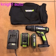 WORX WU179 20V 2.0Ah Lithium-Ion Cordless Impact Drill (10mm) ID32648