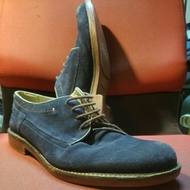 Black Suede Shoes Hawkins England Size ize 42 Length 26.5-27