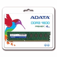 ADATA 4GB DDR3 1600 Desktop Memory RAM