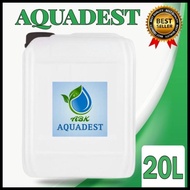 Aquadest Aquadest Distilled Water/ Air Suling 20 Liter Best Seller