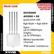 MESH-LINK CP900e OUTDOOR IP65 AX3000 Qualcomm X55 4GB+4GB Modem Router