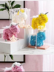 迷你版獨角獸永生花