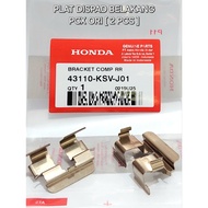 Original Pcx Rear Dispad Plate 2Pcs 43110-KSV-J01