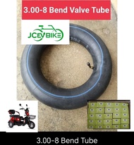 3.00-8 Tyre Tube tayar tubeless Motor Electric Bike Scooter E-Bike beca 3 wheel Tire 300-8