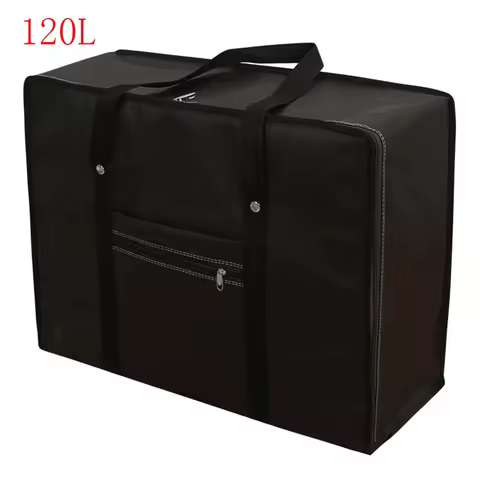 Waterproof Thickening Luggage Bag Travel Clothes Storage Bags Zipper Big Vacation Trip Clothing Duff
