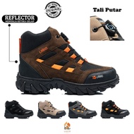 Sepatu Adventure Boots Outdoor Hiking Full Jahit Ringan Lentur Cocok Digunakan Sehari-Hari Lavio XND