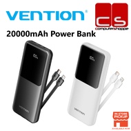 Vention 20000mAh 22.5W Fast Charge Power Bank - Black/White
