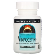 ✅Source Naturals, Vinpocetine, 10 mg, 120 Tablets